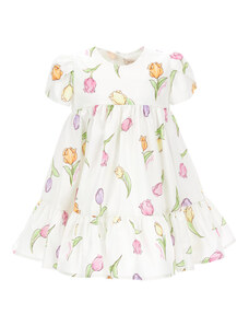 MONNALISA Tulip Cotton Dress