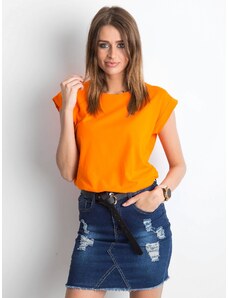 Fashionhunters T-shirt Orange Revolution