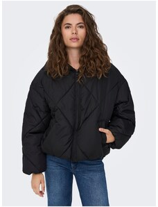 Black Womens Winter Oversize Jacket ONLY Tamara - Womens