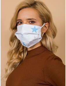 Fashionhunters Mască de protecție reutilizabilă albă