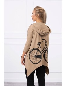 Kesi Tricou cu o cămilă cu imprimeu de bicicletă