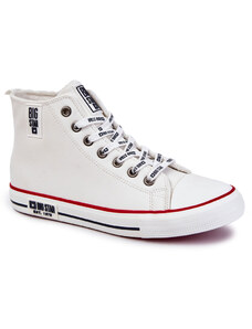 BIG STAR SHOES Men's High Insulated Sneakers Big Star KK174345 White