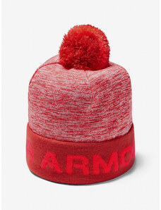 Caps Under Armour Boy \ 's Gametime Pom Beanie-Red