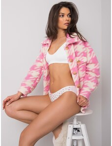 Fashionhunters Women's white and pink panties with print