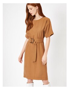 Koton femei Brown Dress
