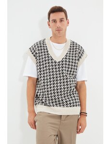 Trendyol Sweater Vest - Beige - Regular fit
