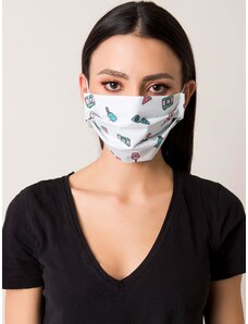 Fashionhunters Mască de protecție reutilizabilă de culoare albastru deschis