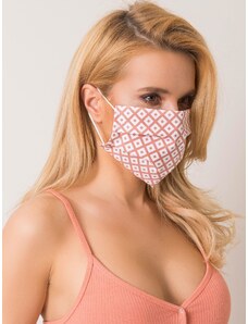 Fashionhunters Mască de protecție cu model roz prăfuit