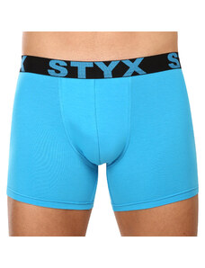 Boxeri bărbați Styx long elastic sport albastru deschis (U1169) XXL