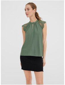 Green women's blouse VERO MODA Milla - Women
