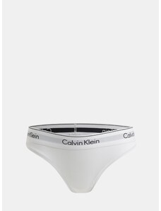 Chiloti albi cu terminatie lata Calvin Klein Underwear