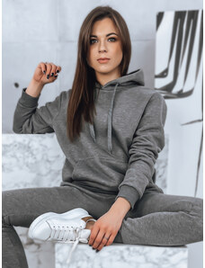 DStreet BASIC Womens Hoodie anthracite BY0172z