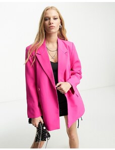 ONLY oversized blazer co-ord in bright pink
