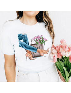 orielle Tricou Shoes and Flowers