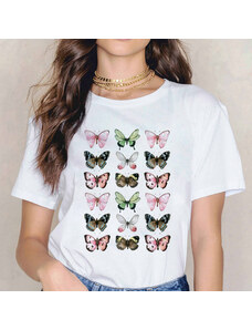 orielle Tricou Butterfly Grid