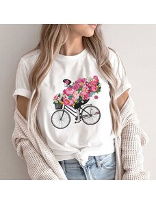 orielle Tricou Garden Bicycle