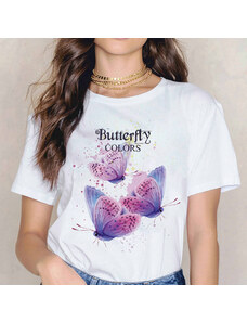 orielle Tricou Buttefly Colors