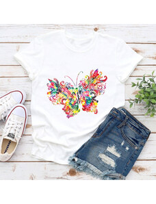orielle Tricou Bright Butterfly