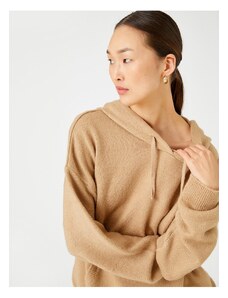 Koton tricotaje supradimensionate pulover cangur cu glugă cu buzunar