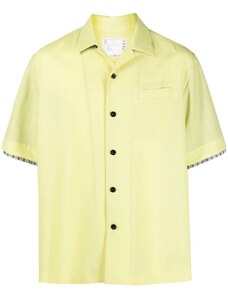 sacai shortsleeved oversized shirt - Yellow