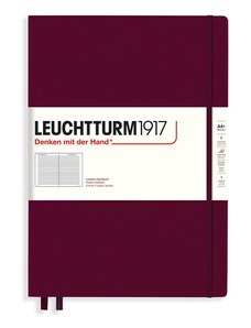LEUCHTTURM1917 Carnet mare LEUCHTTURM1917 Master Classic Hardcover Notebook - A4+, copertă tare, liniat, 235 pagini