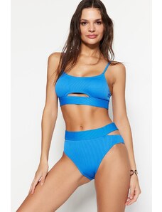 Top Bikini Trendyol - Albastru - Simplu