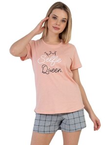 Vienetta Secret Pijamale damă Selfie Queen roz