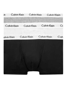 CALVIN KLEIN Lenjerie (Pack of 3) Low Rise Trunk 3Pk 0000U2664G 998 black/white/grey heather