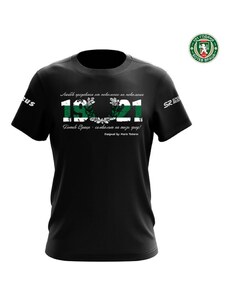Tricou Barbati Мъжка Тениска BOTEV VRATSA Zeus T-Shirt Basic SS 1921 Nero