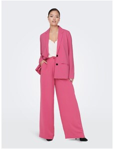 Pantaloni largi roz pentru femei JDY Vincent - Doamnelor