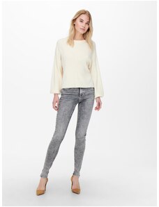 Grey Womens Skinny Fit Jeans ONLY - Femei