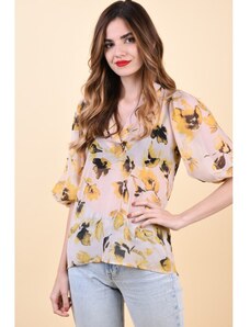 Sisters Point Bluza Sister Point Love459 Powder/Yellow
