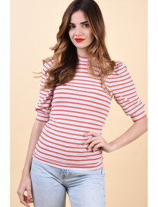 Sisters Point Bluza Sister Point Pany-Ss1 Red Stripe