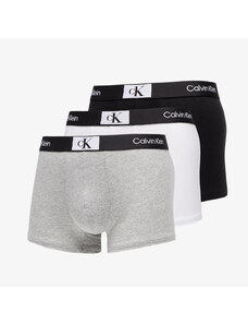 Boxeri Calvin Klein ´96 Cotton Stretch Trunks 3-Pack Black/ White/ Grey Heather