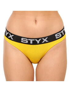 Chiloți damă Styx elastic sport galbeni (IK1068) L