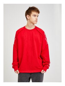 Red Mens Sweatshirt Diesel - Men