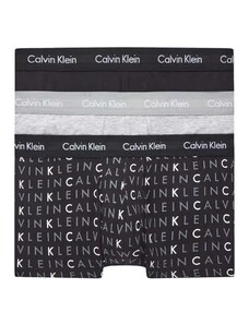 CALVIN KLEIN Lenjerie (Pack of 3) Low Rise Trunk 3Pk 0000U2664G YKS black/grey heather/subdued log
