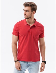 Ombre Clothing Tricou pentru bărbati cu mânecă scurtă // S1374 - red