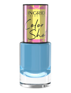 Lac de unghii Color Shot Ingrid Cosmetics, 03 albastru deschis, 7 ml