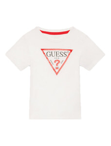 GUESS K T-Shirt Pentru copii Ss T-Shirt_Core N73I55K8HM0 twht true white a000
