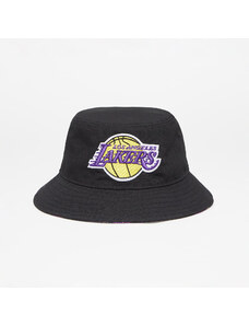 Căciulă New Era Los Angeles Lakers Print Infill Bucket Hat Black
