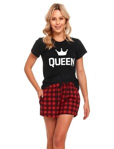 DN Nightwear Pijamale damă Queen II negru