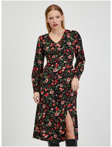 Orsay rochie florala rochie rosu-negru femei - femei