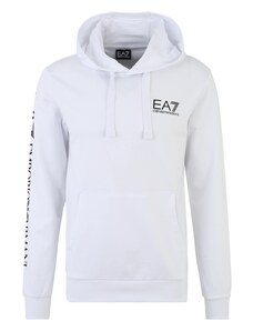 EA7 Emporio Armani Bluză de molton negru / alb