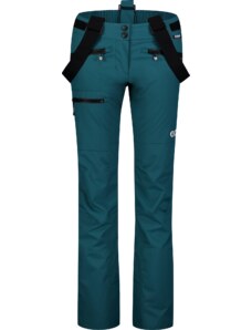 Nordblanc Pantaloni de schi verzi pentru femei SNOWBALL