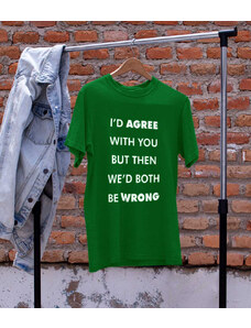 voxall Tricou Barbat I d Agree But