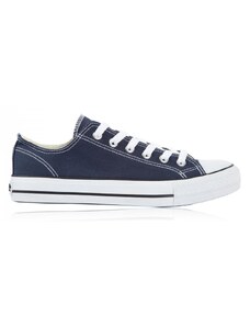 SoulCal Low Junior Canvas Shoes Navy