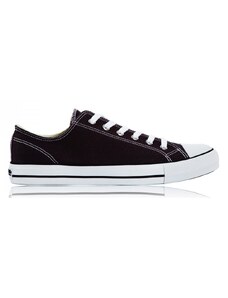 SoulCal Canvas Low Mens Trainers Black