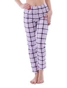 Regina Pantaloni de pijama damă Magda roz-gri