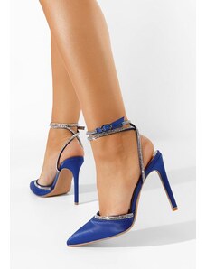 Zapatos Pantofi stiletto Azaleea albastri